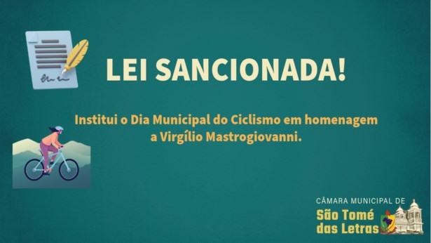 Lei institui o Dia Municipal do Ciclismo em homenagem a Virgílio Mastrogiovanni