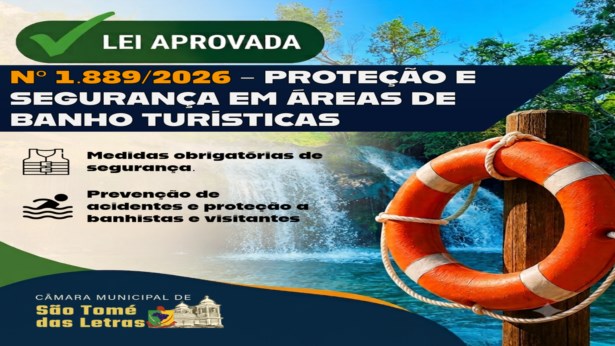 Segurança em áreas de banho agora á lei!